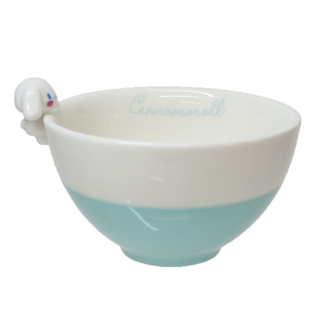 Cinnamoroll Tea bowl with Nokkari figure Sanrio Sun Art Gift Present Tableware Character Goods Cinema Collection