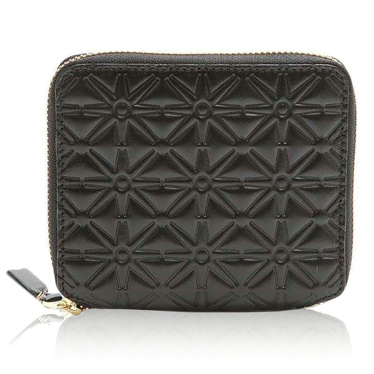 COMME des GARCONS SA210EA CLASSIC EMBOSSED Cartera plegable Cartera de marca en relieve con monedero Minicartera Hombre Mujer Unisex Clásica Sencilla