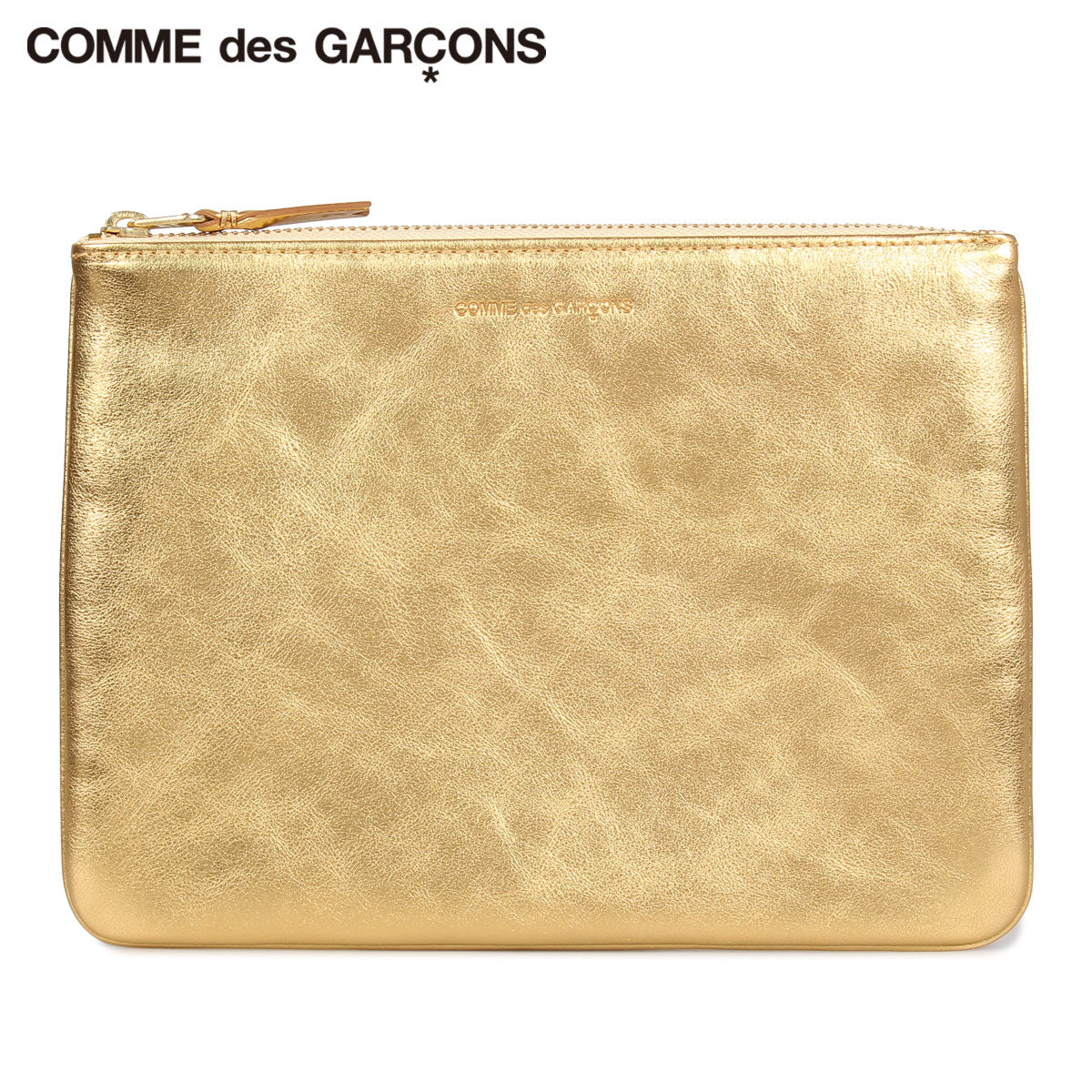 [Coupons for up to 1000 yen off are now available until 11:59 on 3/19] COMME des GARCONS Wallet Coin Purse Coin Case Men's Women's Genuine Leather GOLD AND SILVER COIN CASE Gold SA5100G