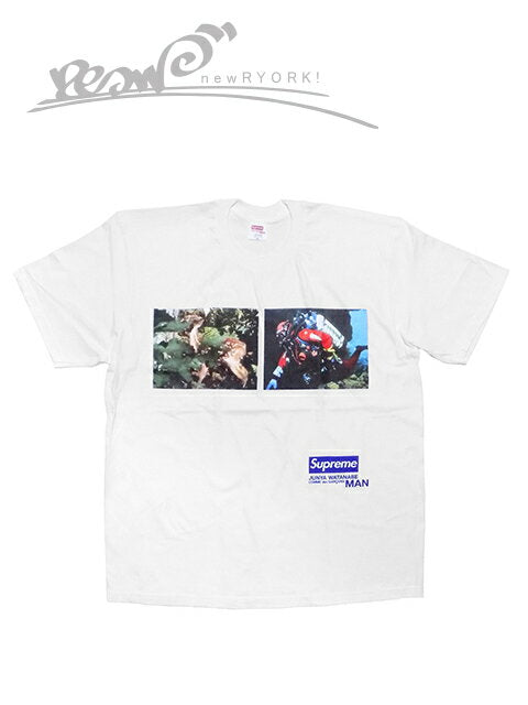 [30% OFF SALE] [Men's T-shirt/White] Supreme [Supreme/JUNYA WATANABE COMME des GARCONS MAN Nature Tee] [FW21] [M XL] "Supreme Junya Watanabe Collaboration T-shirt"