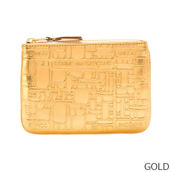 [10% OFF coupon eligible] COMME DES GARCONS Wallet for Women Men Pouch/Coin Case EMBOSSED LOGOTYPE [Embossed Logotype] SA8100EG