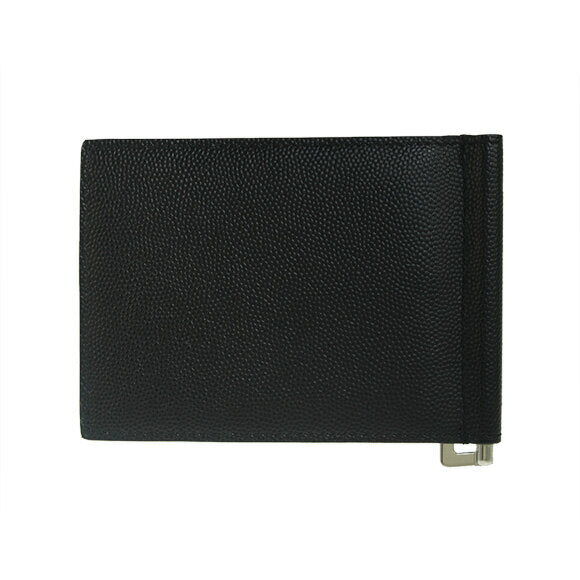 [Cupón de 10 % de descuento elegible] Cartera para hombre Saint Laurent Paris SAINT LAURENT PARIS Cartera plegable (clip para billetes) Negra BILLETERA CLÁSICA SAINT LAURENT CON CLIP PARA BILLETES 378005 BTY0N 1000 NEGRA