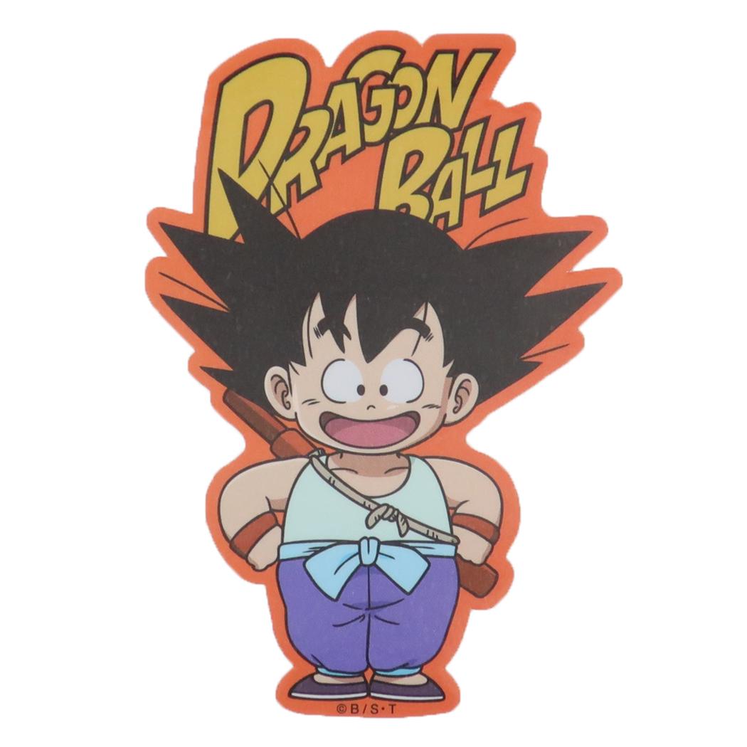 Pegatina troquelada de Dragon Ball, pegatina de personaje, logotipo de Goku, pegatina de vinilo troquelada YExOR Small Planet, pegatina decorativa, resistente al agua, productos de personajes de anime, pedidos por correo