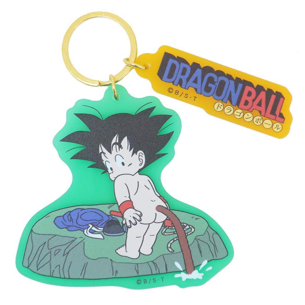 Dragon Ball Key Ring Color Acrylic Keychain Son Goku Fishing Small Planet Acrylic Keyboard Anime Character Goods Mail-Custom Cinema Collection