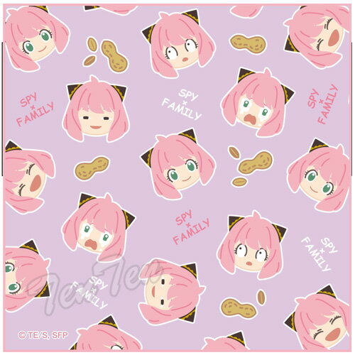 SPY×FAMILY Mini Towel vol.2 B-patterned Anya (all-over pattern) [Ready to ship] Spy Family Towel Handkerchief Hand Towel Anime