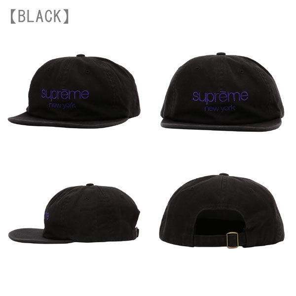 [Super SALE] Supreme Cap Supreme Cap SUPREME NEW YORK CAP Black Red Navy SS16H56 [Free Shipping ♪] Gift Present Men Women Birthday