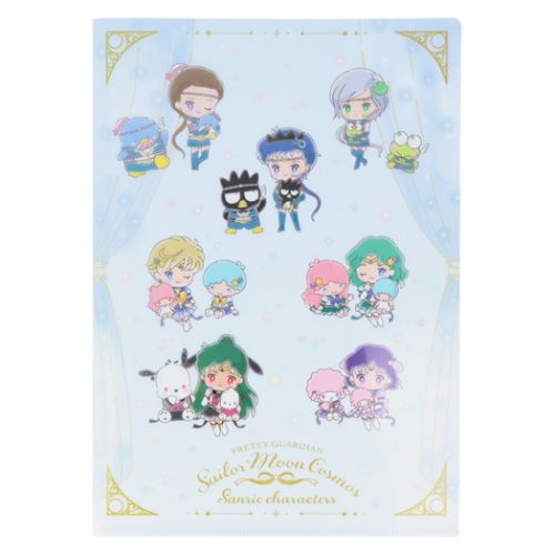 Clear Holder A4 Clear File Sailor Moon cosmosB Sunstar Stationery New Semester Preparation Stationery Anime Mail Delivery Available