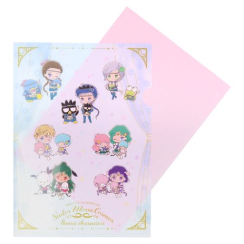 Clear Holder A4 Clear File Sailor Moon cosmosB Sunstar Stationery New Semester Preparation Stationery Anime Mail Delivery Available