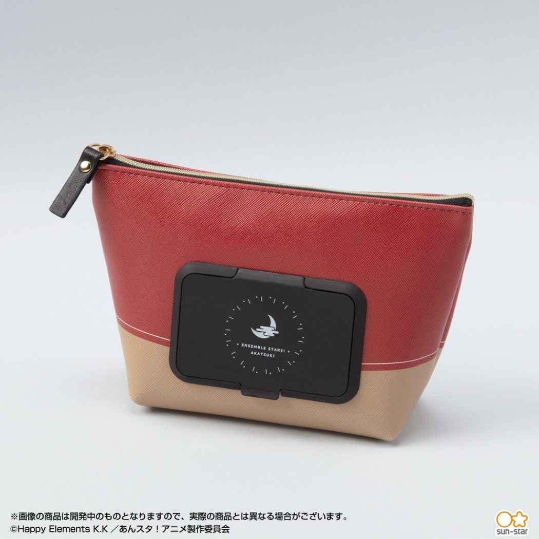 Ensemble Stars seepo with seat case, functional pouch, Betsutsuki Sunstar Stationery, cosmetic pouch, makeup pouch, accessories case, anime character, goods, cinema collection, present, boy, female