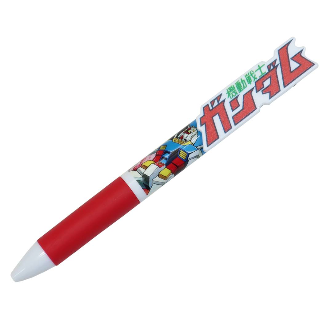 Mobile Suit Gundam Black Red Blue Three-Color Ballpoint Pen Mascot Three-Color Ballpoint Pen Retro Gundam A Sunstar Stationery Collection Goods Anime Character Goods Mail-order Available