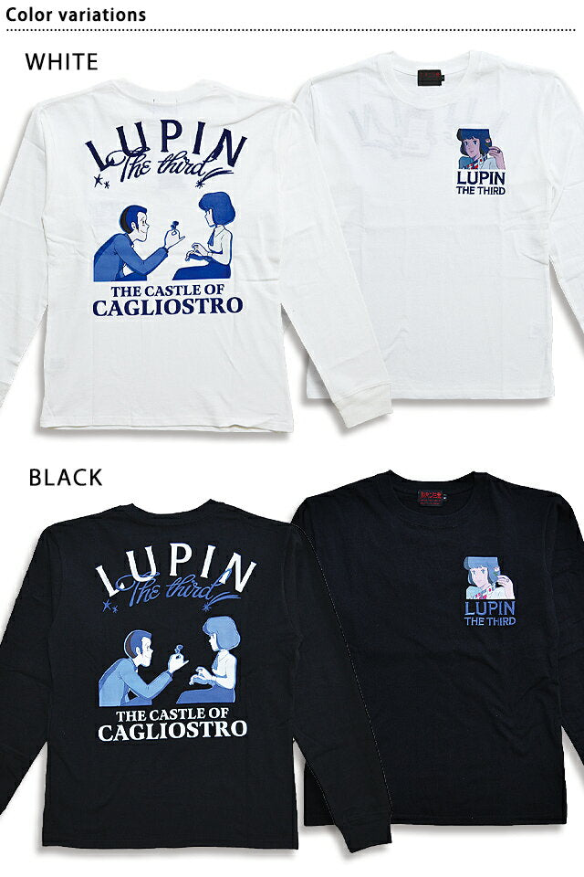 Lupin the Third Long Sleeve T-shirt Sakura Style Selection LPN-2206 Cagliostro Castle Clarice Long T-shirt Long T-shirt