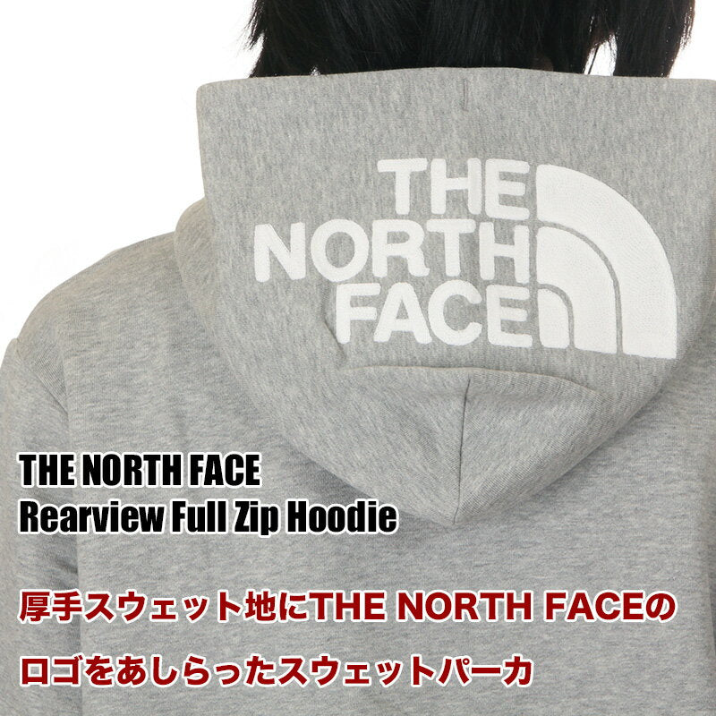 [Sale] The North Face Hoodie Men's Women's Kids Zip Hoodie THE NORTHFACE REARVIEW FULLZIP HOOD The North Face Zip Rear View Full Zip Sweatshirt Plain Large Size �