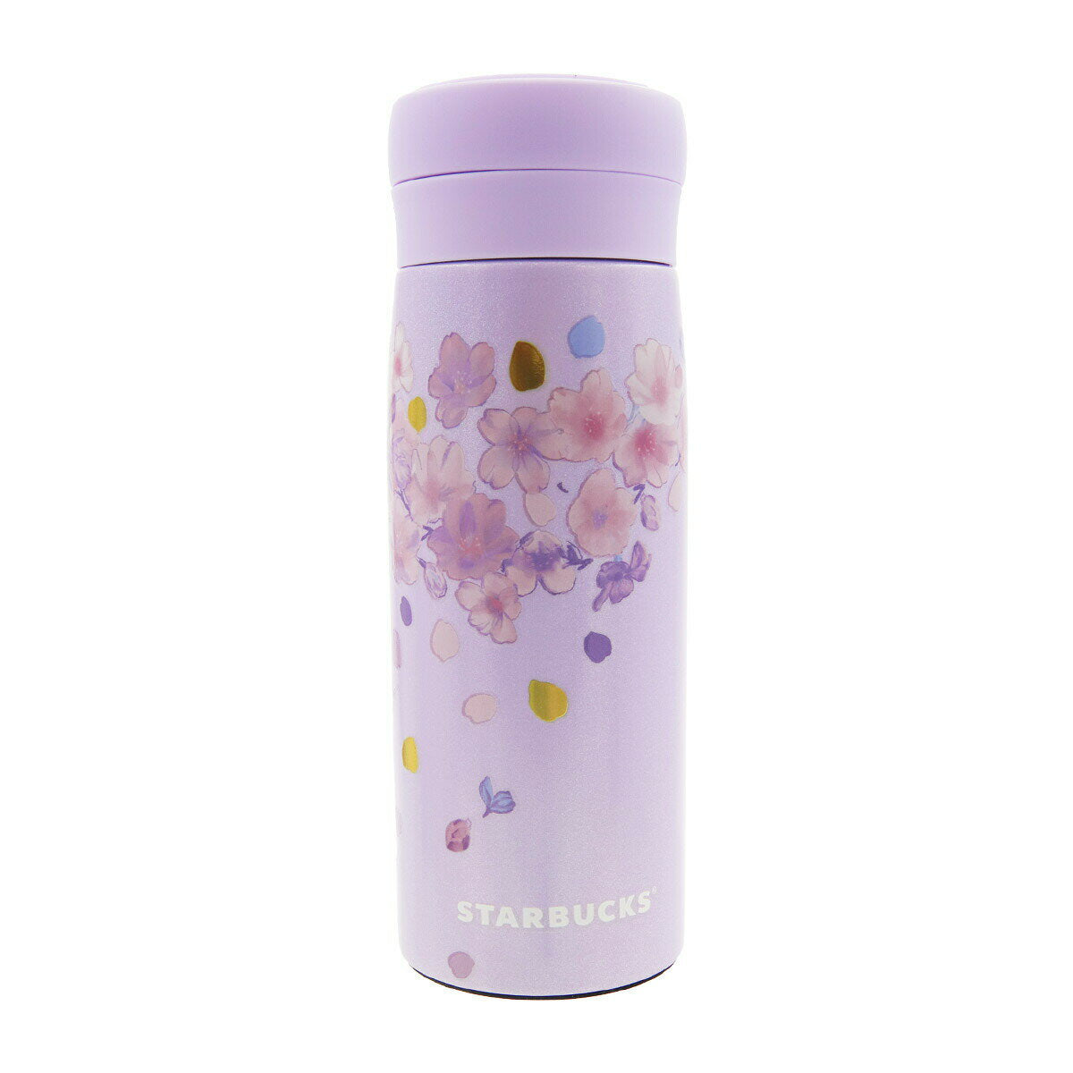 Starbucks Stainless Steel Bottle Stylish SAKURA 2024 Purple 325ml Brand Water Bottle Starbucks Present Gift Celebration Birthday Graduation Anniversary Genuine Gift Birthday Present Valentine's Day White