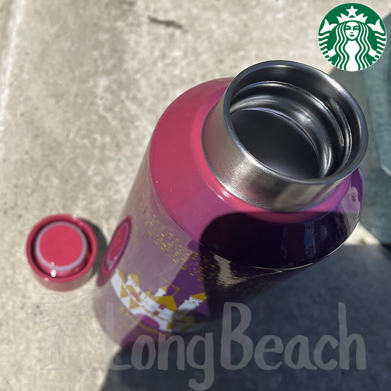 <calif. disney limited edition> CAFÉ STARBUCKS Botella de 20 oz (591 ml) Botella de agua Diseño de castillo Starbucks [Difícil de conseguir] [California] [Anaheim] [Starbucks] [Café] [Dulces] [Dulces]</calif.>