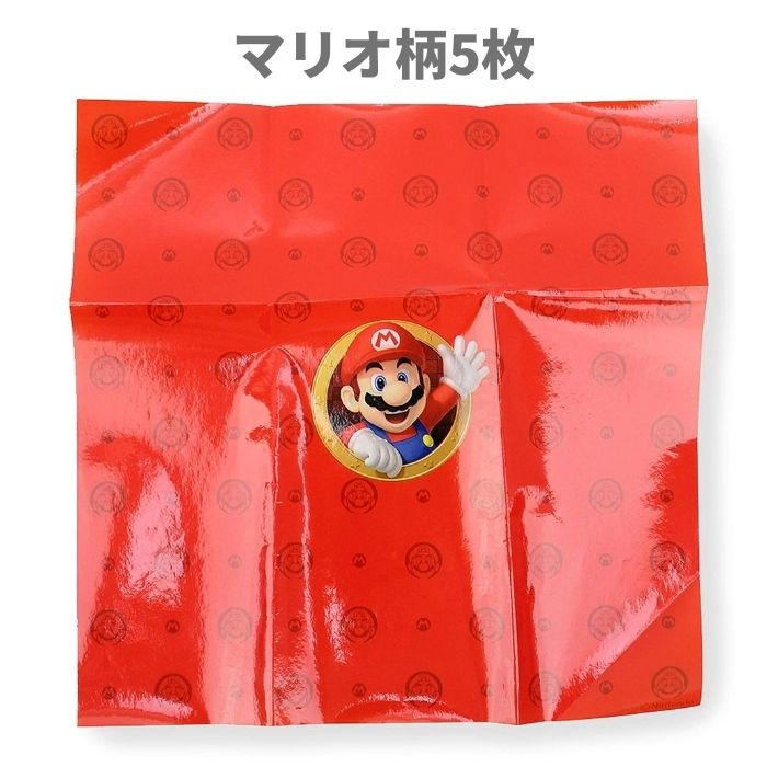 Super Mario Onigiri Sheet, Elementary School Boys, Excursions, Lunch, Characters, 15 sheets, Rice balls, Rice balls, Rice wrap, Lunch box goods, Kitchen goods, Cooking, Made in Japan