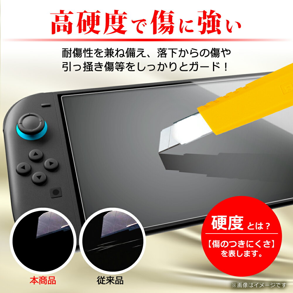 Nintendo Switch OLED model film Glass film Nintendo SwitchLite protective film LCD protective film Nintendo Switch Shizukawill