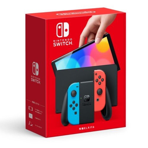 Nintendo Switch OLED Model Joy-Con (L) Neon Blue/(R) Neon Red HEG-S-KABAA Nintendo [New Product] [Can be used together] [Same-day shipping, Saturdays, and public holidays] [Free shipping]