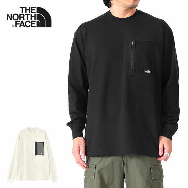 [TIME SALE] THE NORTH FACE Field Pocket Long T-shirt NT62330 Chest Pocket Long Sleeve T-shirt Men's