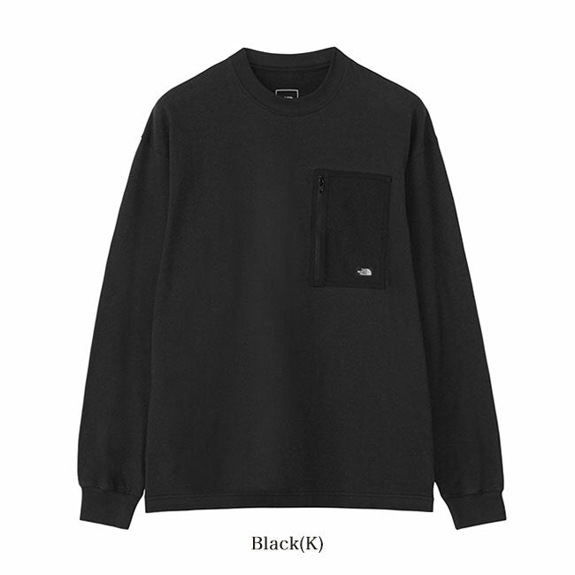 [TIME SALE] THE NORTH FACE Field Pocket Long T-shirt NT62330 Chest Pocket Long Sleeve T-shirt Men's