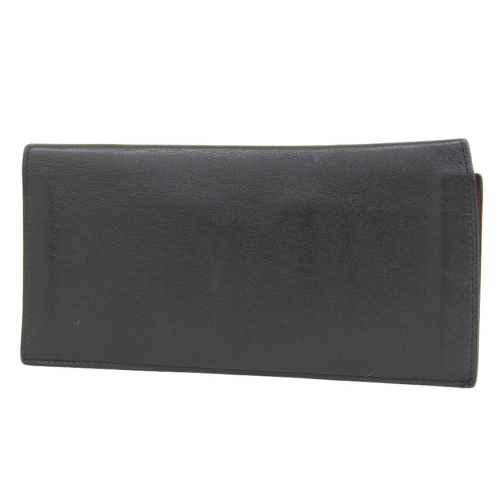 [2x points on 8/1] [Super price reduction! 】 Cartier Mustline Bifold Long Wallet Leather Black [Used]