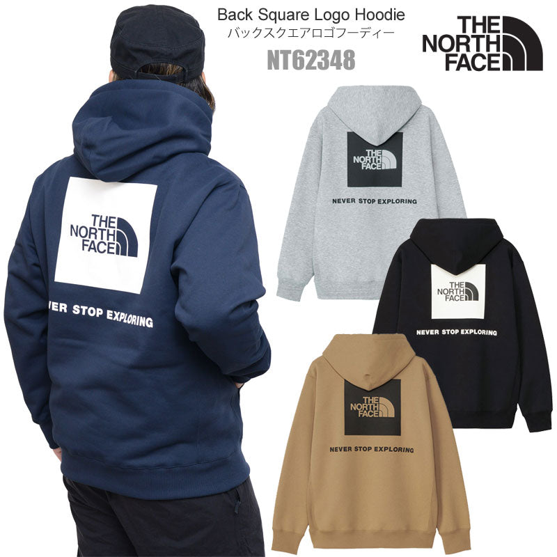 THE NORTH FACE Hoodie Sweatshirt Men's Back Square Logo Hoodie NT62348 2024AW tnfswt [Clothing] 2408ripe [No returns, exchanges, wrapping] _wts25