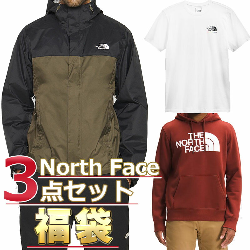 North Face Lucky Bag Jacket T-shirt Hoodie Men's 3-piece set USA Model THE North Face Free Shipping Men's Brand 2025 Reservations Lucky Bag Sports Outdoor Short Sleeve T-shirt Sweatshirt Hoodie Ji-san