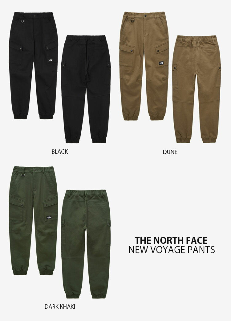 THE NORTH FACE The North Face Jogger Pants NEW VOYAGE PANTS New Voyage Pants Long Pants Cargo Pants Easy Pants Logo Casual Street Black Brown Khaki NP6NN61A/B/C