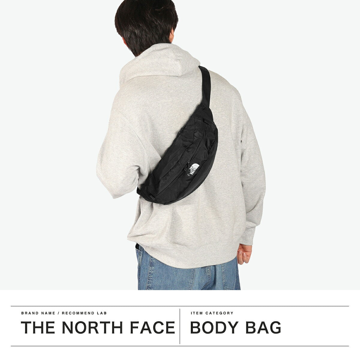 [2 days only, up to 27x] [10% off sale] [Genuine Japanese product] The North Face Waist Bag for Men and Women Outdoor Waist THE NORTH FACE Crossbody Body Bag Crossbody Bag 4L Con