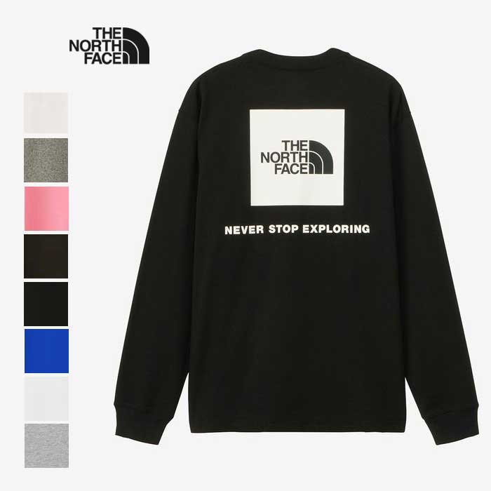 [Up to 64% off! Rakuten Super Sale from 3/4! 】THE NORTH FACE L/S Back Square Logo Tee Long Sleeve Back Square Logo Tee NT82333 [Long T-shirt Long Sleeve Outdoor T-shirt Unisex �