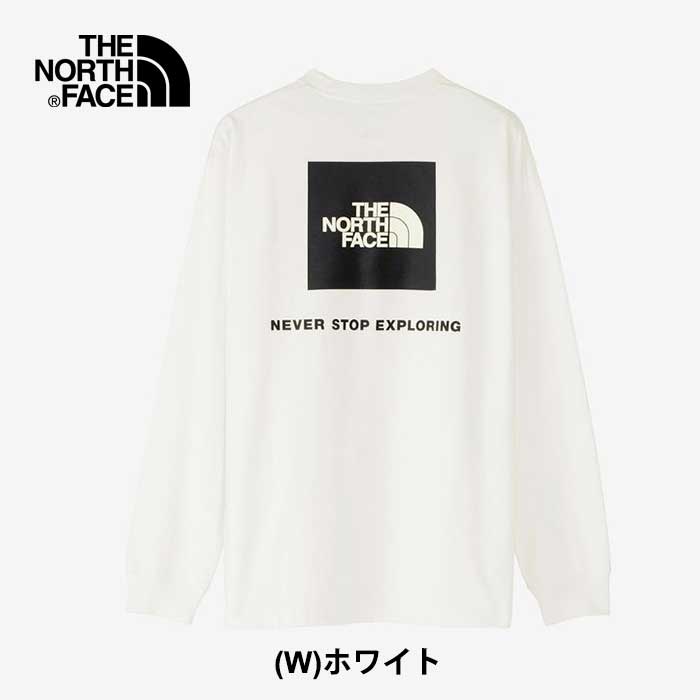 [Up to 64% off! Rakuten Super Sale from 3/4! 】THE NORTH FACE L/S Back Square Logo Tee Long Sleeve Back Square Logo Tee NT82333 [Long T-shirt Long Sleeve Outdoor T-shirt Unisex �