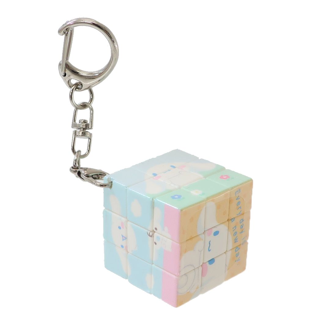 Cinnamoroll Keyring Puzzle Cube Keychain Sanrio Tees Factory Collection Miscellaneous Goods Character Goods Cinema Collection