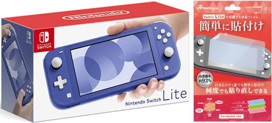 [Excluding Hokkaido and Okinawa] Free shipping [Our limited edition] Bonus included ★ New Nintendo Switch Lite Blue Released on 202105