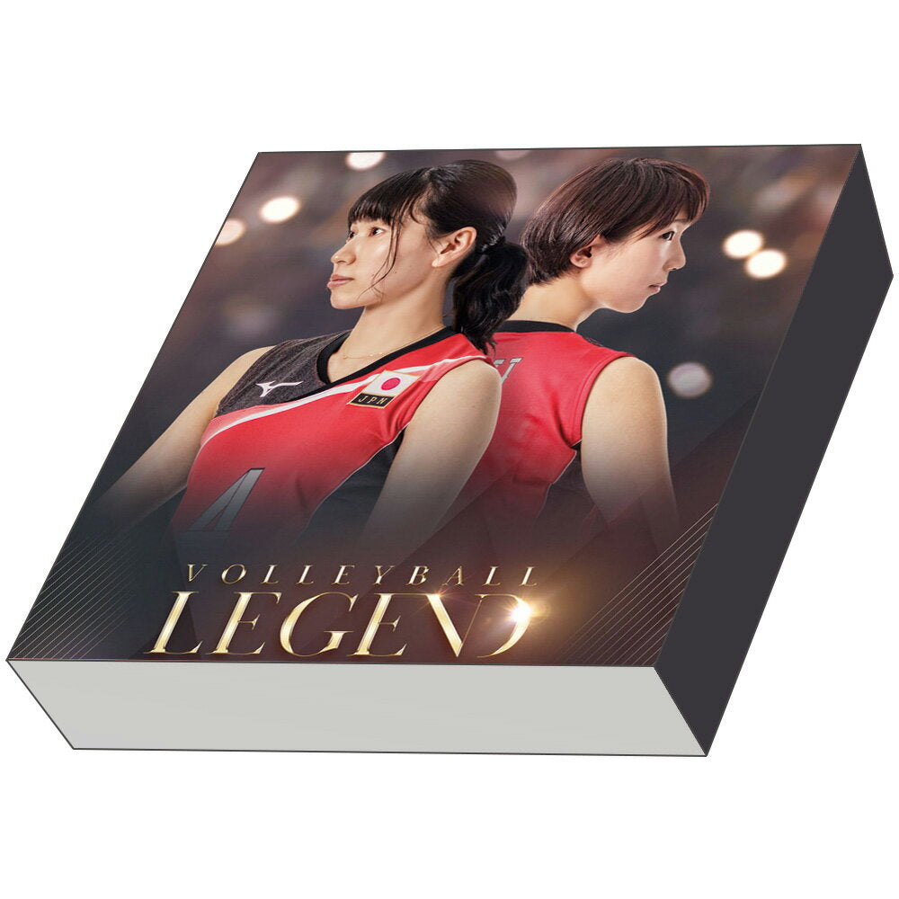 [20% DE DESCUENTO] Serie de leyendas del voleibol 3.ª edición. Tarjeta de atleta "Shinnabe Risa e Ishii Yuki" [Tarjeta de bonificación Prason incluida] (Lanzamiento el 19 de octubre de 2024) Tarjeta coleccionable de voleibol Tarjeta coleccionable �