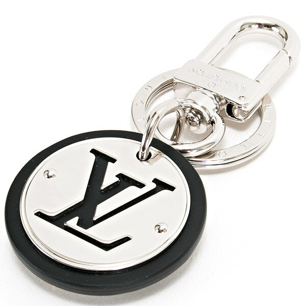 LOUIS VUITTON Keychain Keyring Women's Men's Bag Charm Chain Cut Circle Silver M00741