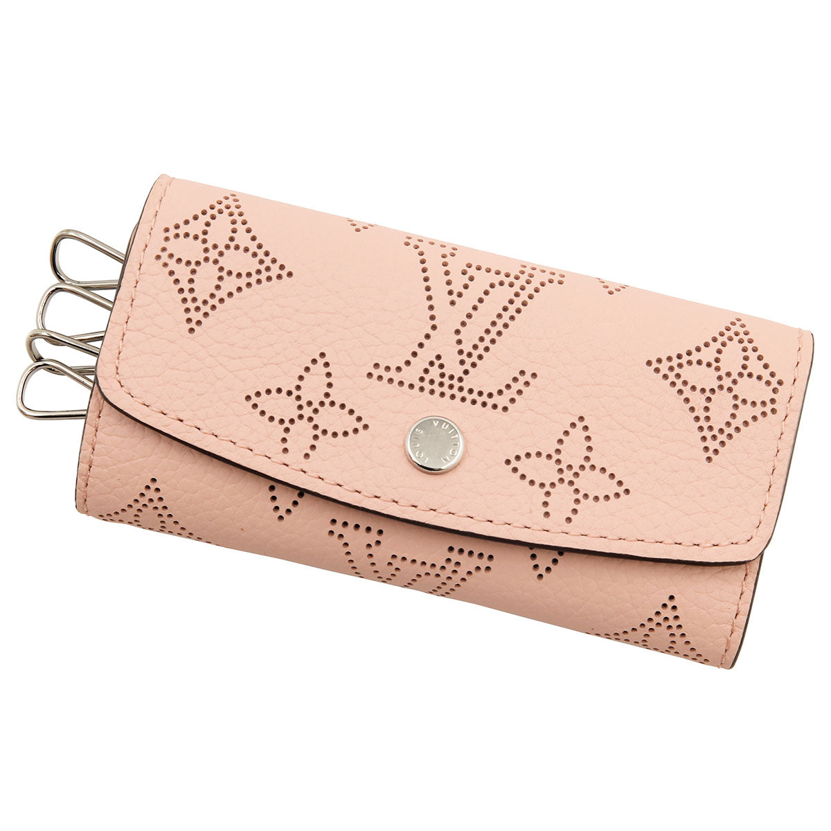 LOUIS VUITTON Louis Vuitton Key Case Smart Key Women's 4-row Multicle 4 Mahina Magnolia M64056