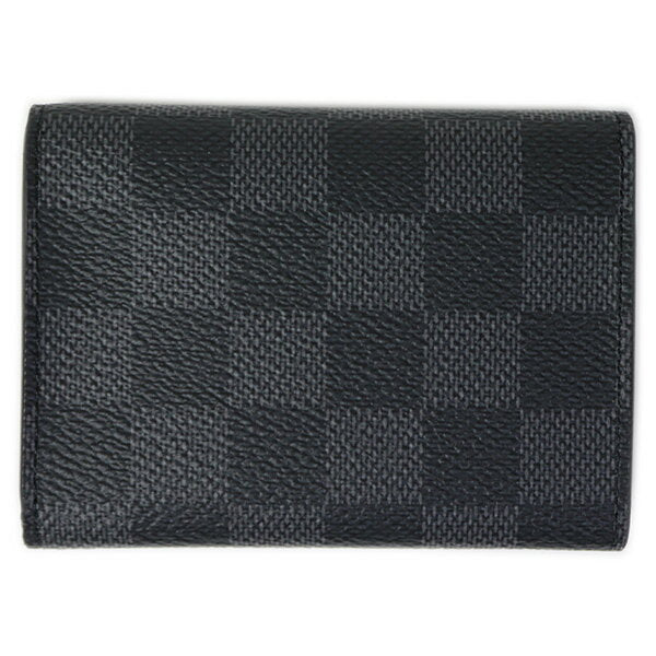 LOUIS VUITTON Tarjetero Louis Vuitton Portatarjetas de visita Estuche para pases Sobres para hombre Cult de Visit Damier Graphite N63338