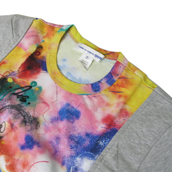 COMME des GARCONS CAMISA Camiseta Tops Hombre W28103 Camiseta corta FUTURA Collaboration T