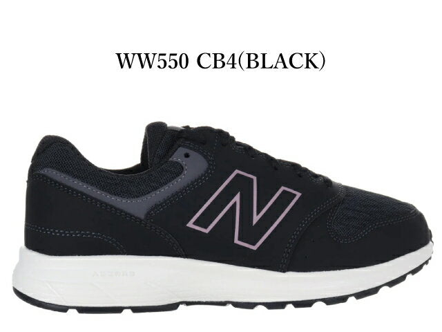 [Choose your colors] WW550 Black Beige Navy Gray New Balance Sneakers for Women 550 Walking New Balance 2E Wide