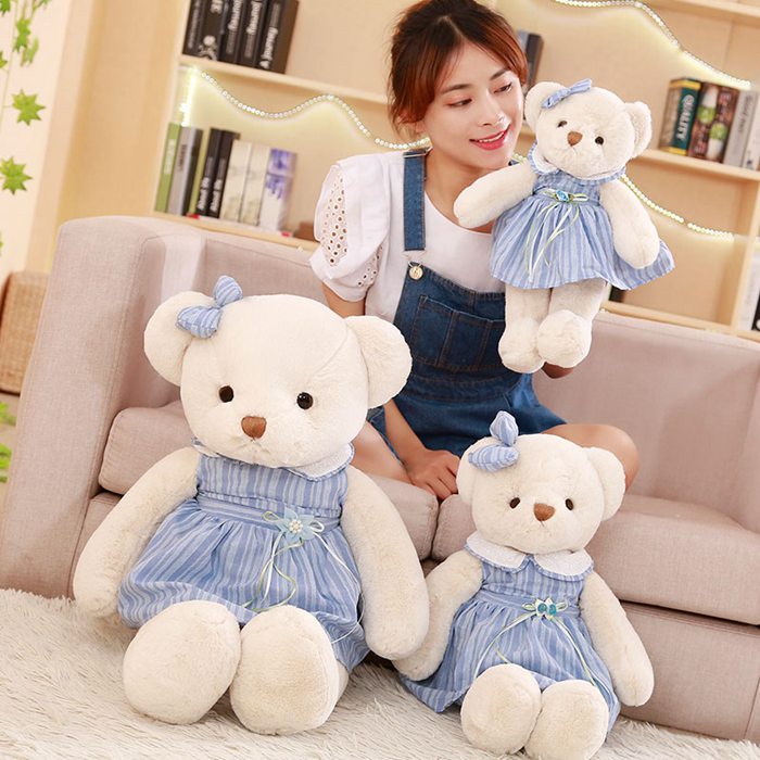 Stuffed animal bear approx. 40cm/55cm/85cm bear cute stuffed animal Christmas present birthday bear plush toy large bear big plush toy fluffy toy animal stuffed animal body pillow women mother's day �