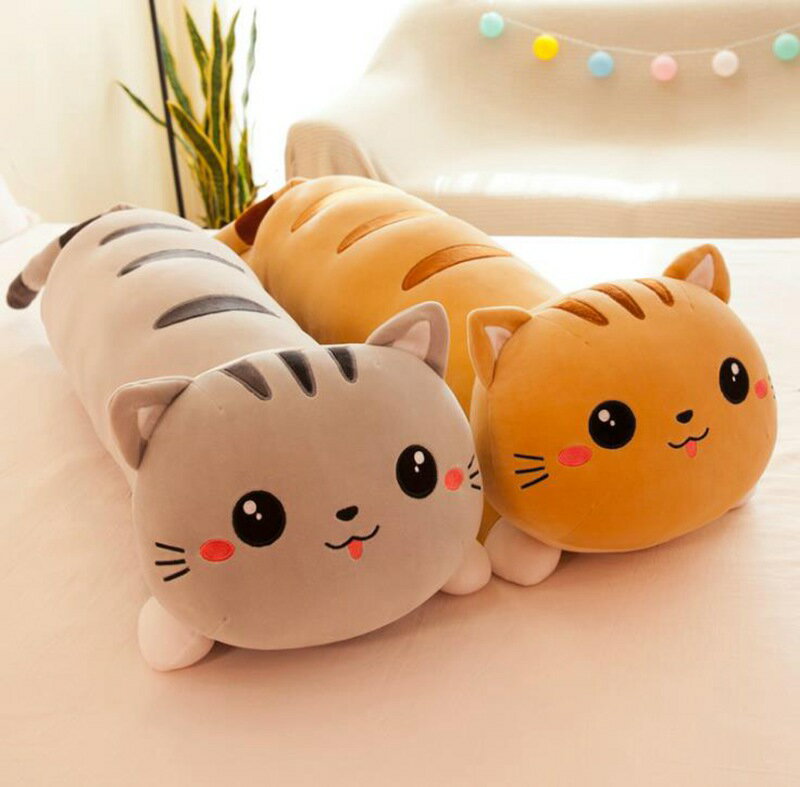 Animal de peluche gato mujer embarazada africana almohada corporal juguete de peluche gato interior juguete para niños animal extra grande lindo interior juguete para niños gato lindo linda novia esponjosa y relajante suave y cómoda