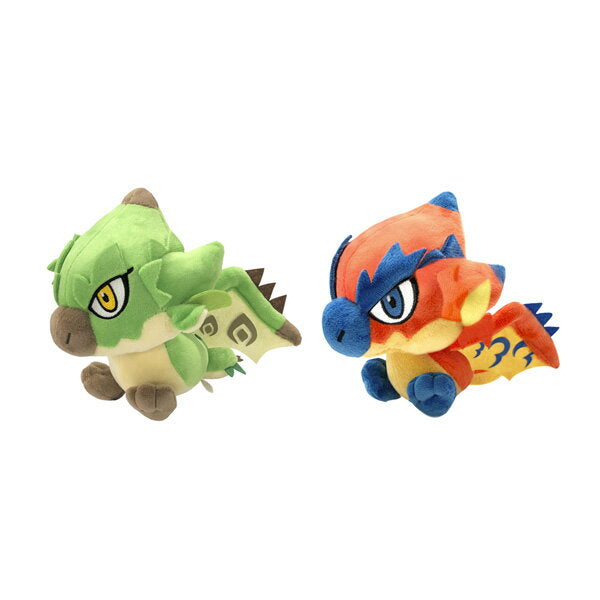 Free shipping◆Monster Hunter Deformed Plush Toy Set of 2 (Rioreus/Rioreia) (Reprint) Capcom [July Pre-order]