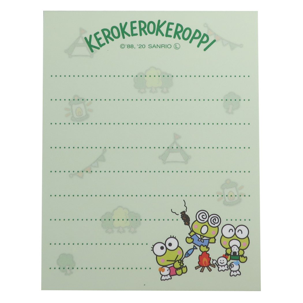 Kero Kero Kero Pippi Notepad Mini Mini Memo 3 Brothers Sanrio Yamano Paper Industry Petit Gift Character Goods Mail-order Cinema Collection