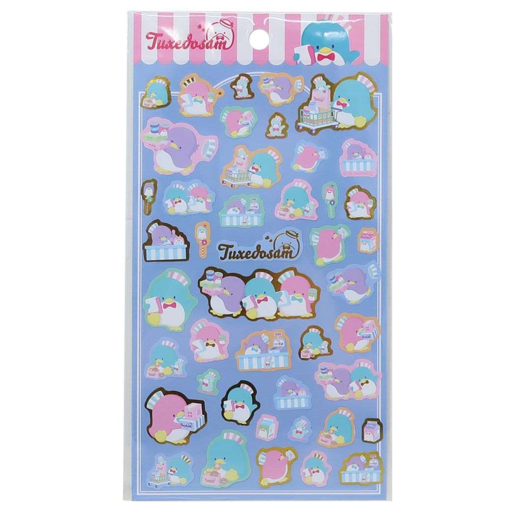 Tuxedo Sam sticker sheet sticker TX Sanrio Yamano Paper Industry Decoration Decoration Decorative Stickers Character Goods Mail-order Cinema Collection