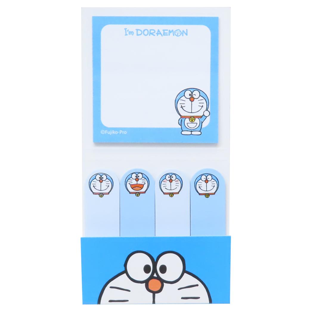 I'm Doraemon Sticky Sticky Note Set DR Sanrio Yamano Paper Industry New Semester Preparation Stationery Cute Anime Character Goods Mail-Can be Cinema Collection