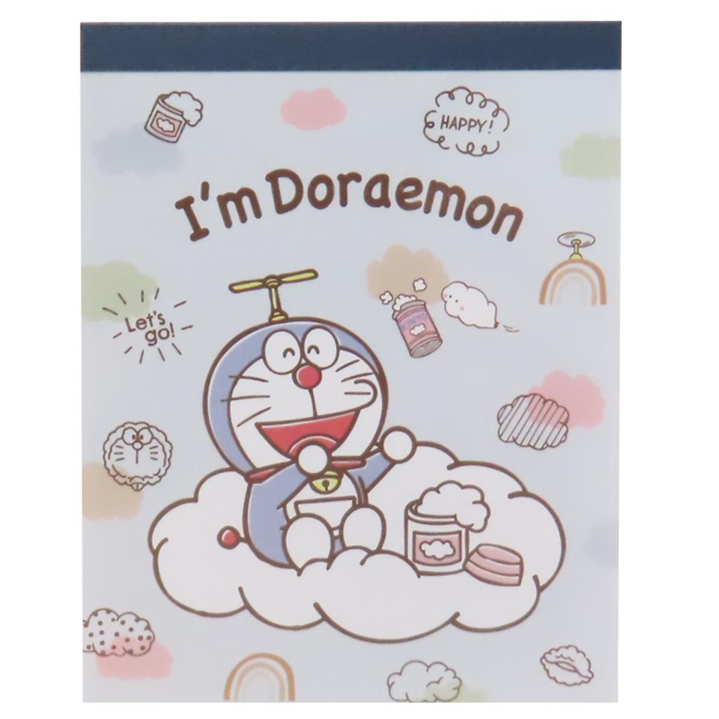 I'm Doraemon Notepad Mini Memo Mini Memo Sky Walk Sanrio Yamano Paper Industry New Semester Preparation Stationery Cute Anime Character Goods Mail-Can be Cinema Collection