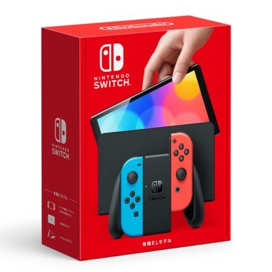 [Boxed and damaged] Nintendo Switch OLED model Joy-Con (L) Neon Blue/(R) Neon Red HEG-S-KABAA Nintendo [New product] [Can be used together] [Same day shipping, Saturday and public holidays] [Free shipping]