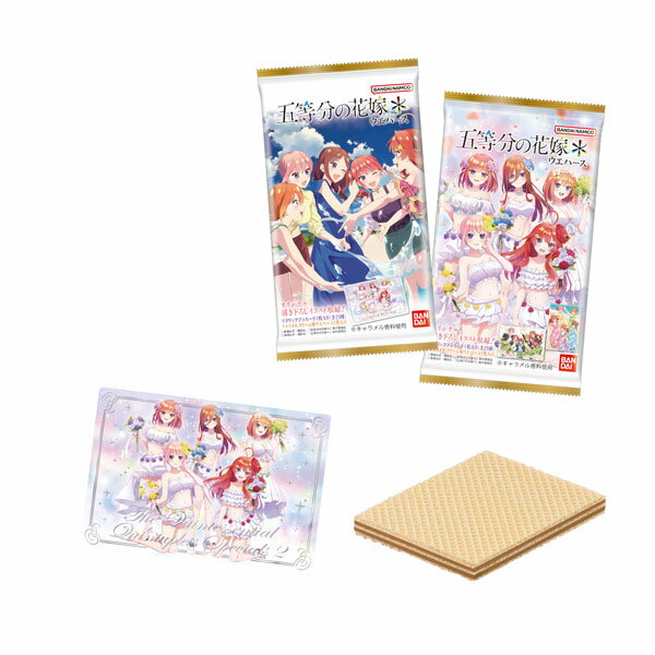 The Quintessential Quintuplets * Wafer Candy Toy Bandai (1BOX) (ZT139987)